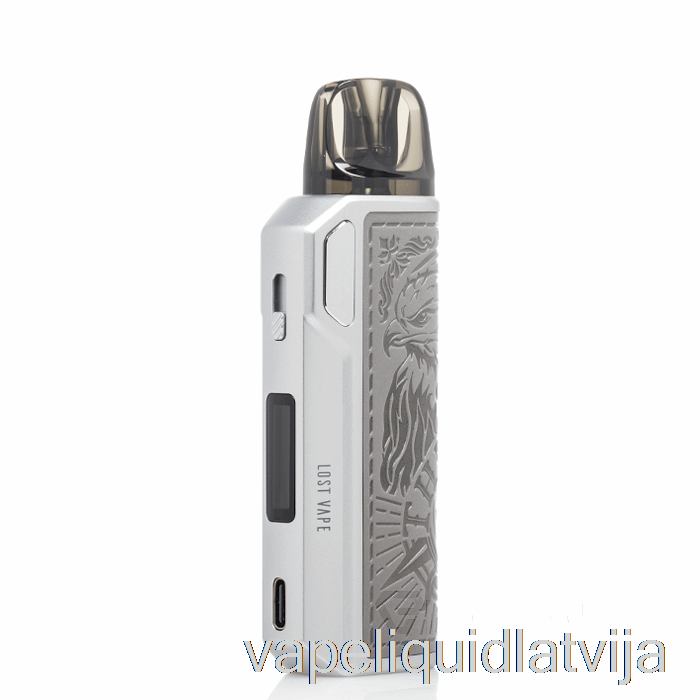 Pazudis Vape Thelema Elite 40 Pod Komplekts Eagle Grey Vape šķidrums